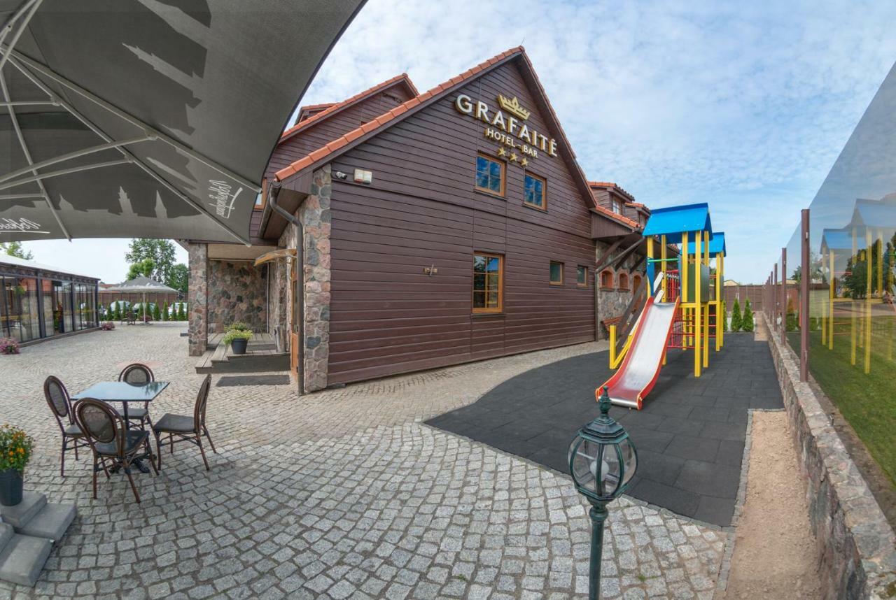 Hotel - Bar Grafaite Шяуляй Екстер'єр фото